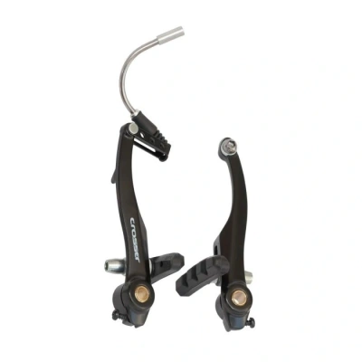 Спирачка V-Brake задна алум. CROSSER TX115C черна без опаковка