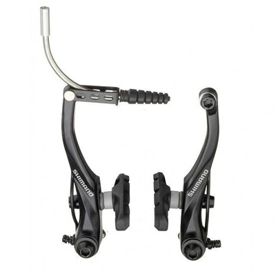 Предна V-образна спирачка Shimano BR-T4000 черна M65T3 накладки 110