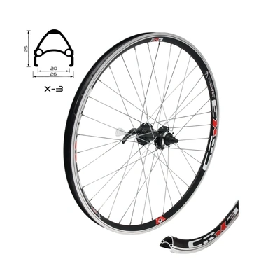Предна капла - CROSSER  X-3 26" 36H D761DSE QR