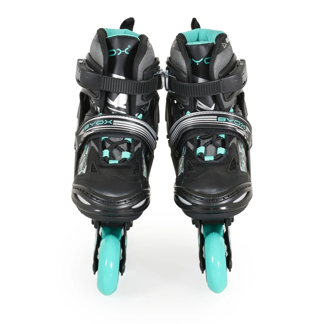 Ролери Dazzle тюркоаз M (34-37) / L (38-41)